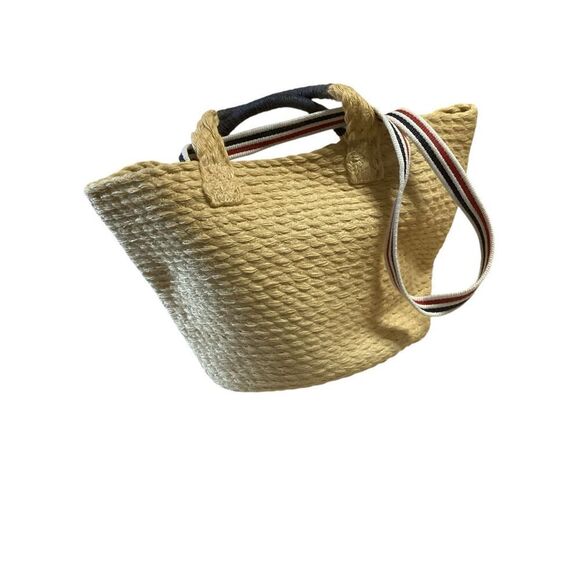 JUTE MARKET BAG Large Natural Weave Tote Shopper - Picture 1 of 7